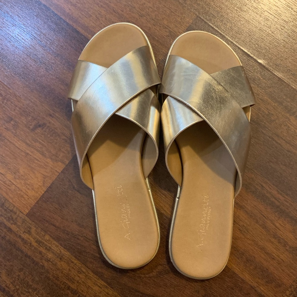 Gold Sandals